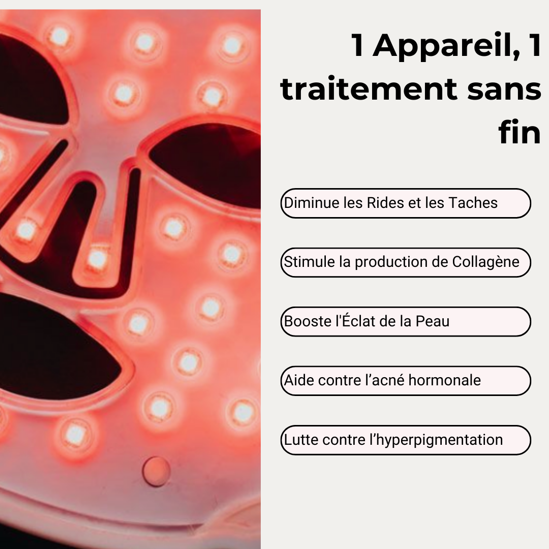 Masque Led Pro 4 en 1