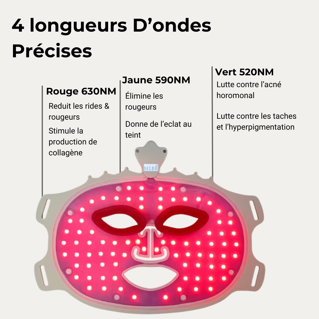 Masque Led Pro 4 en 1
